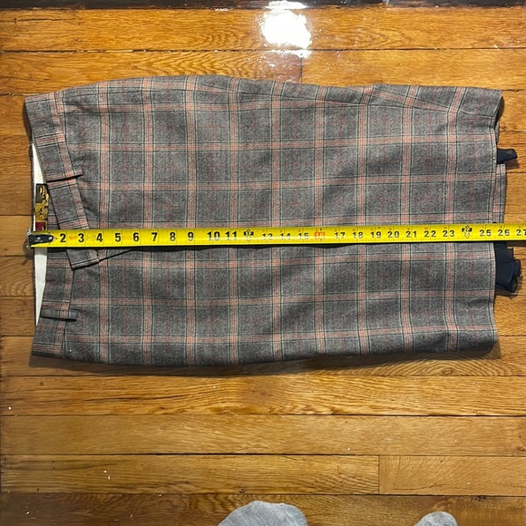 L.A.M.B. 2 Glam grunge Gwen plaid pencil skirt - Picture 2 of 11
